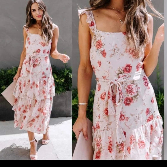 Vici floral dress